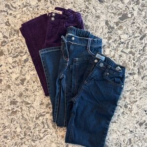 Bundle- Girls pants 6x-7